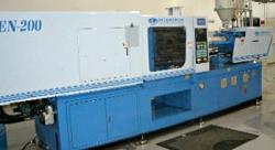 used intertech plastic molding machine