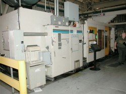 used cinci 1500 ton plastic molding machine