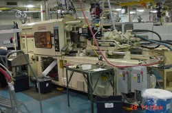 used cinci plastic molding machine