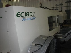 used 180 ton toshiba plastic injection machine