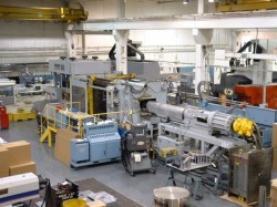 used 1500 ton Van Dorn plastic molding machine