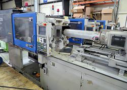 Used 100 ton all-electric Sumitomo plastic molder from 2000