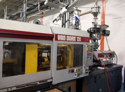 A 120 ton Van Dorn plastic molder from 1997
