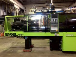 used Engel 100 ton plastic molder