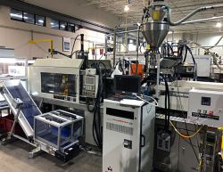 1999 190 ton Toshiba used plastic molding machine for sale