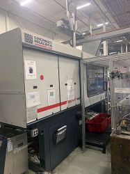 Check out this photo of a 440 ton Cinci Milacron used injection molder from 1999