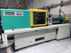 Used 88 ton Arburg molder for sale from 2000