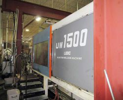 used UBE plastic molder for sale