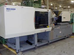 All-electric 200 ton Nissei injection molder