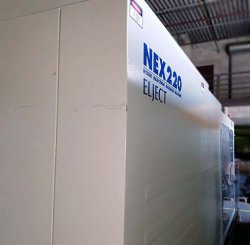 Used Nissei all-electric 242 ton plastic injection molder for sale