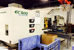 500 ton Toshiba all electric injection molder
