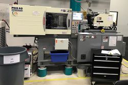 2011 44 ton Nissei used plastic molder