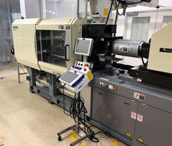 A used Nissei all-electric plastic molder that was made in 2012