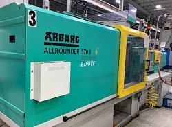 2012 220 ton Arburg used electric plastic molders