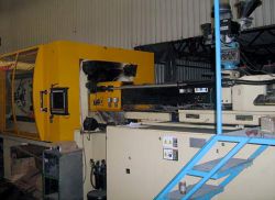225 ton Husky electric plastic injection molder for sale
