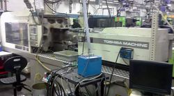 1997 250 ton Toshiba injection molder