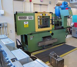 1992 55 ton used Arburg molder