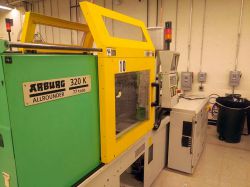 Used 77 ton Arburg plastic injection molder for sale